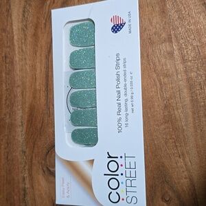Color Street MINT TO BE Press On Nails 100% Real Polish